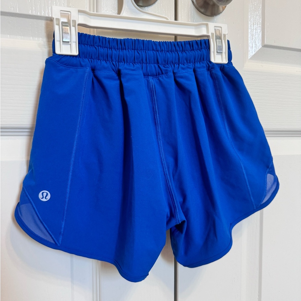 Lululemon hotty hot shorts in size 0 Tall. Worn maybe twice and in perfect shape